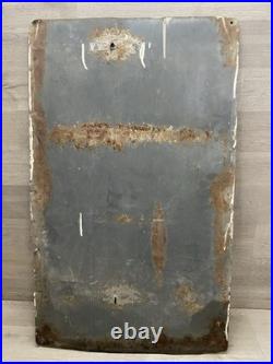 Original 1970's Vintage Metal Sign Jenny Car Wash. 75 Self Service Gas Auto