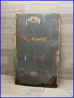 Original 1970's Vintage Metal Sign Jenny Car Wash. 75 Self Service Gas Auto