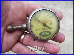 Original Ford motor co. Automobile tire accessory vintage part gauge tool old