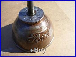 Original Ford motor co automobile oil promo accessory vintage parts can tool old