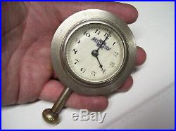 Original GM CHEVROLET dash automobile time vintage dealer clock case box 30s 20s