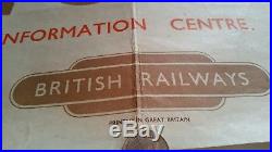 Original Vintage British Rail 1952 York Advertising Poster By Claude Buckle
