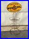 Original-Vintage-Pennzoil-Oil-Display-Can-Rack-Double-Sided-Sign-Gas-Garage-Car-01-dy