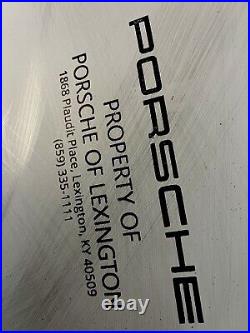 Original Vintage Porsche Dealership Sign