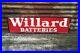 Original-Willard-Batteries-Sign-Vintage-Auto-Garage-Gas-Oil-Sign-40x12-AM-9-59-01-whh