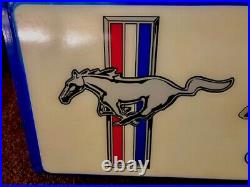 Original vintage Ford Mustang Dealership sign