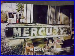 Pre War Old Original Mercury Neon Sign Ford Vintage Dealership