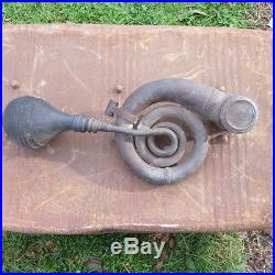Rare Large Antique Veteran Motor Vintage Car Horn Klaxon Copper Brass Rubes Nr