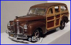 RARE VINTAGE NEW Danbury Mint 1941 CHEVROLET SPECIAL DELUXE STATION WAGON CAR NR