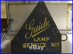 RARE VinTaGe EARLY GUIDE LAMP SERVICE KIT Light GM Car GMC Truck Gas Oil DISPLAY