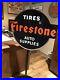 RARE-Vintage-Firestone-Tires-Auto-Supplies-Lollipop-Sign-Base-01-xal