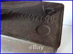 Rare Alexander Duckhams & Co Ltd Morisol vintage 2 Gallon Metal petrol can Tin
