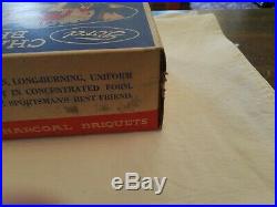 Rare Box Vintage 1930s Henry Ford Charcoal Briquets Full Sealed Box