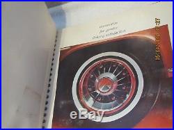 Rare Nos Vintage Original 1964 Pontiac Dealership Sales Book Colors, Interiores