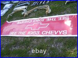 Rare Vintage 1963 Chevrolet Dealership entrance runner