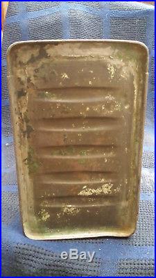 Rare Vintage 2 Gal Anglo American Oil Petrol Can Shed Garage Advertising Prop