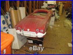 Rare Vintage 58 59 60 Corvette Dealer Promotional Yardman Go K Art Art