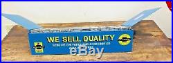Rare Vintage Chevrolet Parts Book Manual Dealership Counter Display Sign Chevy