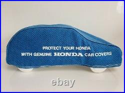 Rare Vintage Genuine Honda Blue Car Cover Table Counter Top Dealership Display