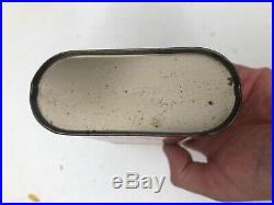 Rare Vintage Hi Speed 1930's Auto Wax Treated Polishing Dust Cloth Tin Gas Oil