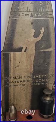 Rare Vintage Hoffman Steam Radiator Auto Parts Display Sign Oil Gas Dealer Store