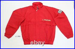 Rare Vintage Honda F1 Racing Team Windbreaker Jacket, Large