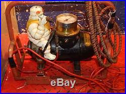Rare Vintage Michelin Man Compressor Transport Collectable Petrol Pumps No7017