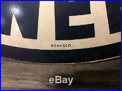 Rare Vintage Original Donasco Pontiac Factory Engineered Parts Double Sided Sign