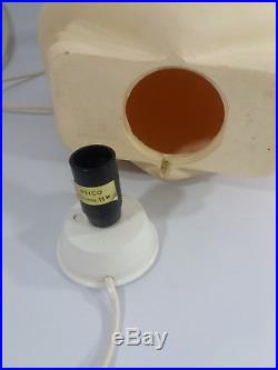 Rare Vintage Shell Petrol Pump Globe Lamp Plastic