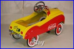 Retro Vintage Coca Cola Pedal Car With Trailer And Cooler By Gearbox. 2001