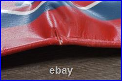 Set of 2 Vtg STP Auto Mechanic Fender Covers Oil Filters Advertising