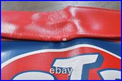 Set of 2 Vtg STP Auto Mechanic Fender Covers Oil Filters Advertising