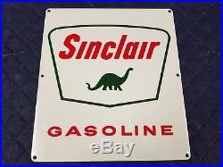 Sinclair Gasoline Porcelain Metal Sign Vintage decor oil car truck tractor pump