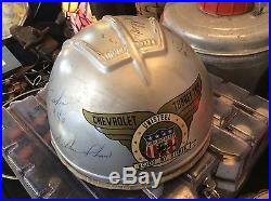 Very Rare Vintage Soap Box Derby Helmet Autographed By Fisher Brothers