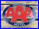 VINTAGE-16x8-5-AAA-Hotel-GAS-PUMP-STATION-PORCELAIN-GASOLINE-MOTOR-OIL-SIGN-01-oarc