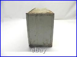 VINTAGE 1950'S-1960'S FORD FOMOCO PARTS DISPLAY METAL CABINET 24x9.5x6.75