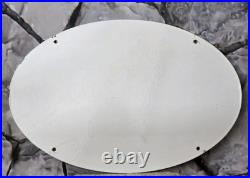 VINTAGE 1953 FIRESTONE TIRES PORCELAIN GAS AUTO CAR TIRE SERVICE SIGN 16.5x11