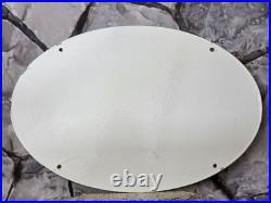 VINTAGE 1953 FIRESTONE TIRES PORCELAIN GAS AUTO CAR TIRE SERVICE SIGN 16.5x11