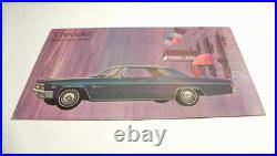 VINTAGE 1966 CHEVROLET IMPALA SPORT SEDAN DEALER SHOWROOM POSTER BOARD 32x18