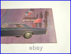 VINTAGE 1966 CHEVROLET IMPALA SPORT SEDAN DEALER SHOWROOM POSTER BOARD 32x18
