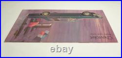 VINTAGE 1966 CHEVROLET IMPALA SPORT SEDAN DEALER SHOWROOM POSTER BOARD 32x18