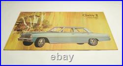 VINTAGE 1966 CHEVY 2 NOVA SEDAN DEALER SHOWROOM POSTER BOARD 32x18 PRE-OWNED VINTAGE 1966 CHEVY 2 NOVA SEDAN DEALER SHOWROOM POSTER BOARD 32x18 PRE-OWNED