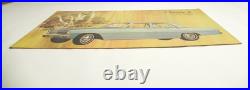 VINTAGE 1966 CHEVY 2 NOVA SEDAN DEALER SHOWROOM POSTER BOARD 32x18 PRE-OWNED