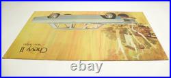 VINTAGE 1966 CHEVY 2 NOVA SEDAN DEALER SHOWROOM POSTER BOARD 32x18 PRE-OWNED