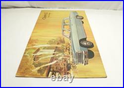 VINTAGE 1966 CHEVY 2 NOVA SEDAN DEALER SHOWROOM POSTER BOARD 32x18 PRE-OWNED