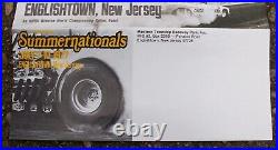 VINTAGE 1977 Raceway Park Englishtown NJ NHRA SUMMERNATIONALS Event Flyer Poster