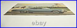 VINTAGE CHEVROLET IMPALA 4-DOOR SPORT SEDAN DEALER SHOWROOM POSTER BOARD 32x18
