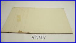 VINTAGE CHEVROLET IMPALA 4-DOOR SPORT SEDAN DEALER SHOWROOM POSTER BOARD 32x18