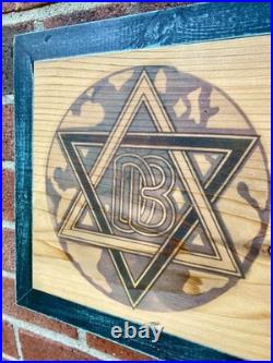 VINTAGE DODGE BROTHERS SERVICE Automotive Wooden Garage Sign 37.5in Wall Display