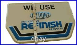 VINTAGE DuPont Automotive Refinish Products Aluminum Sign (18x12) 1983 Auto